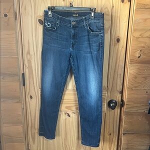 MOTHER The Dropout Classic Blue Skinny Jeans